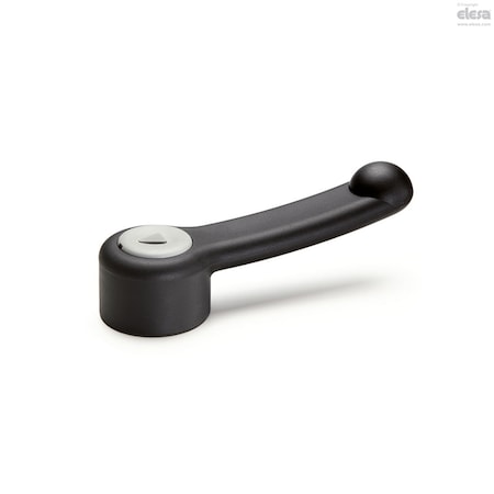 Elesa Black-oxide steel boss, cap in grey colour, ELC.85 A-8-FC3 ELC-FC3